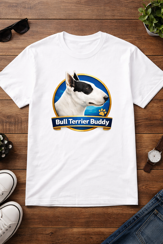 Bull Terrier Buddy t-shirt